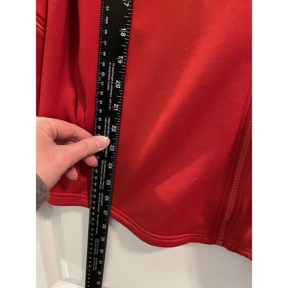 Under Armour Vibrant Red Zip-Up Hoodie - Picture 7 of 11